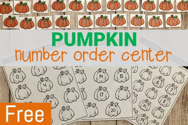pumpkin number order