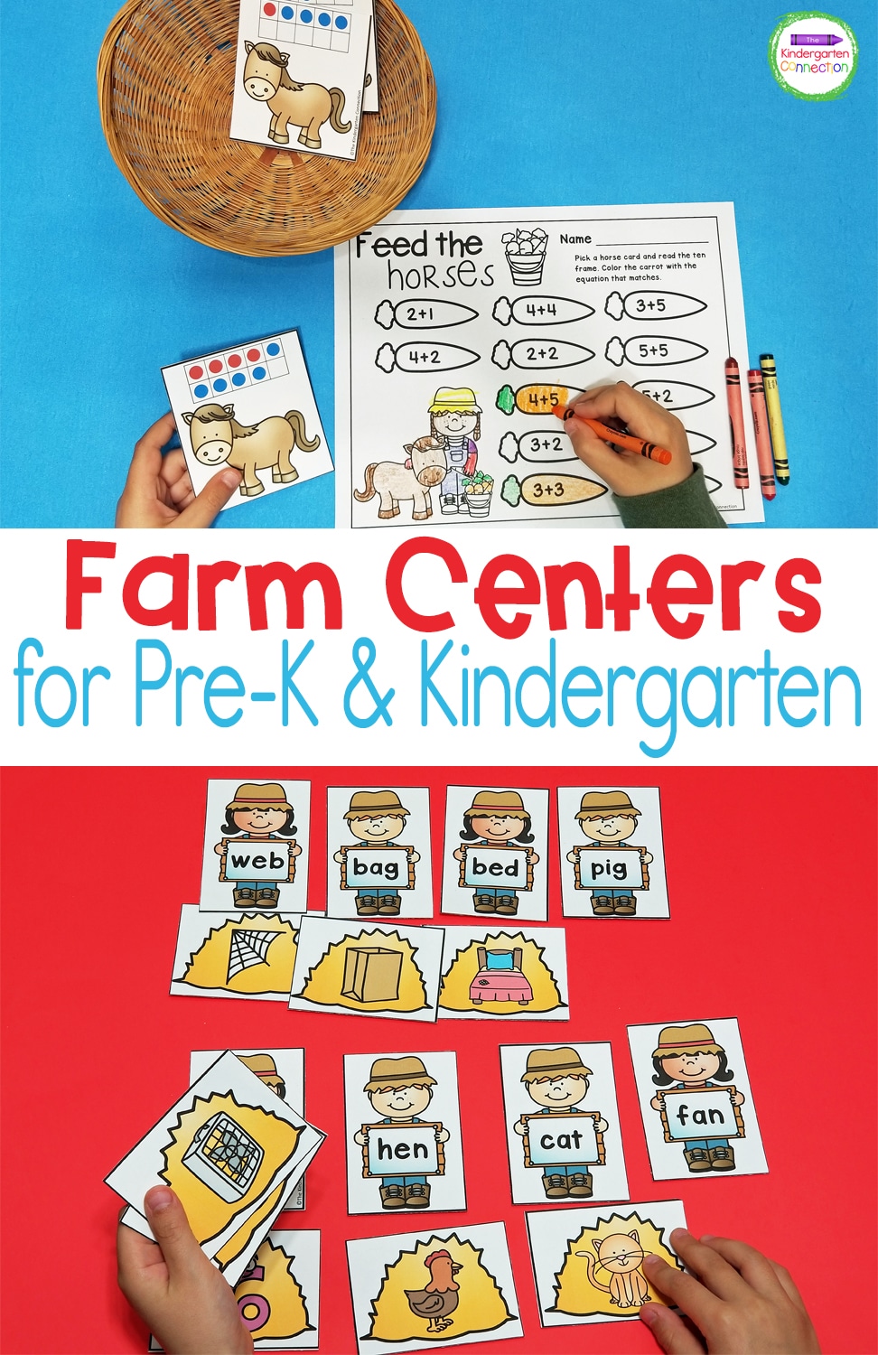 Farm Activities and Centers for Pre-K & Kindergarten