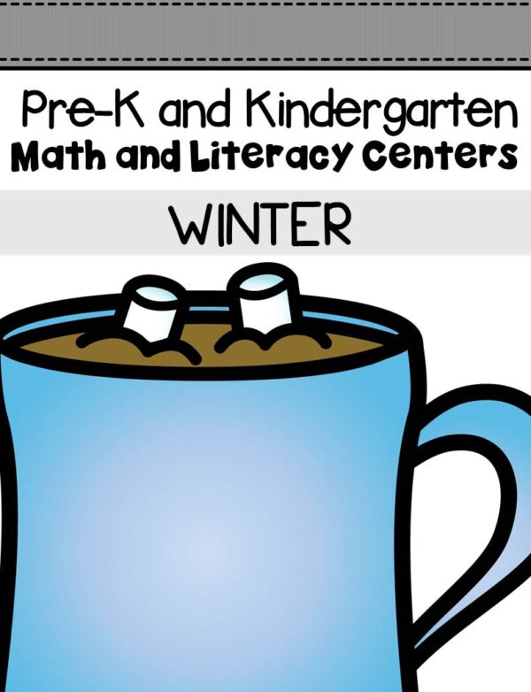 This pack is filled with engaging math and literacy centers for Pre-K and Kindergarten students with a winter theme.