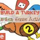 Build a Turkey Number Sense Activitiy, free printable for Kindergarten
