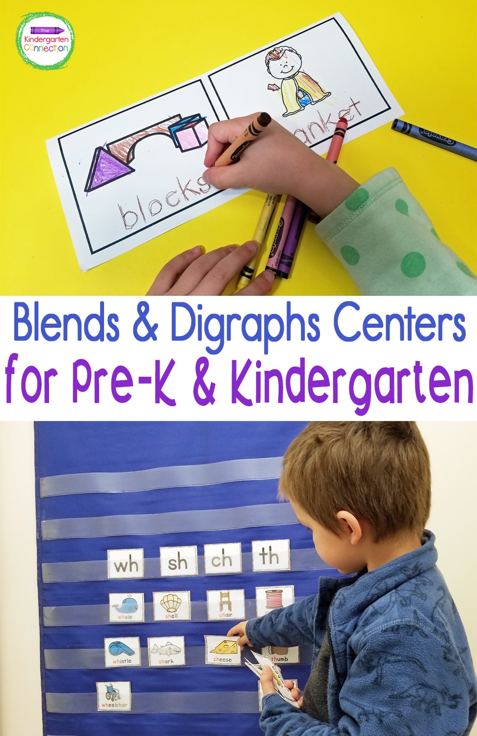 Blends and Digraphs Activities & Centers for Early Learners
