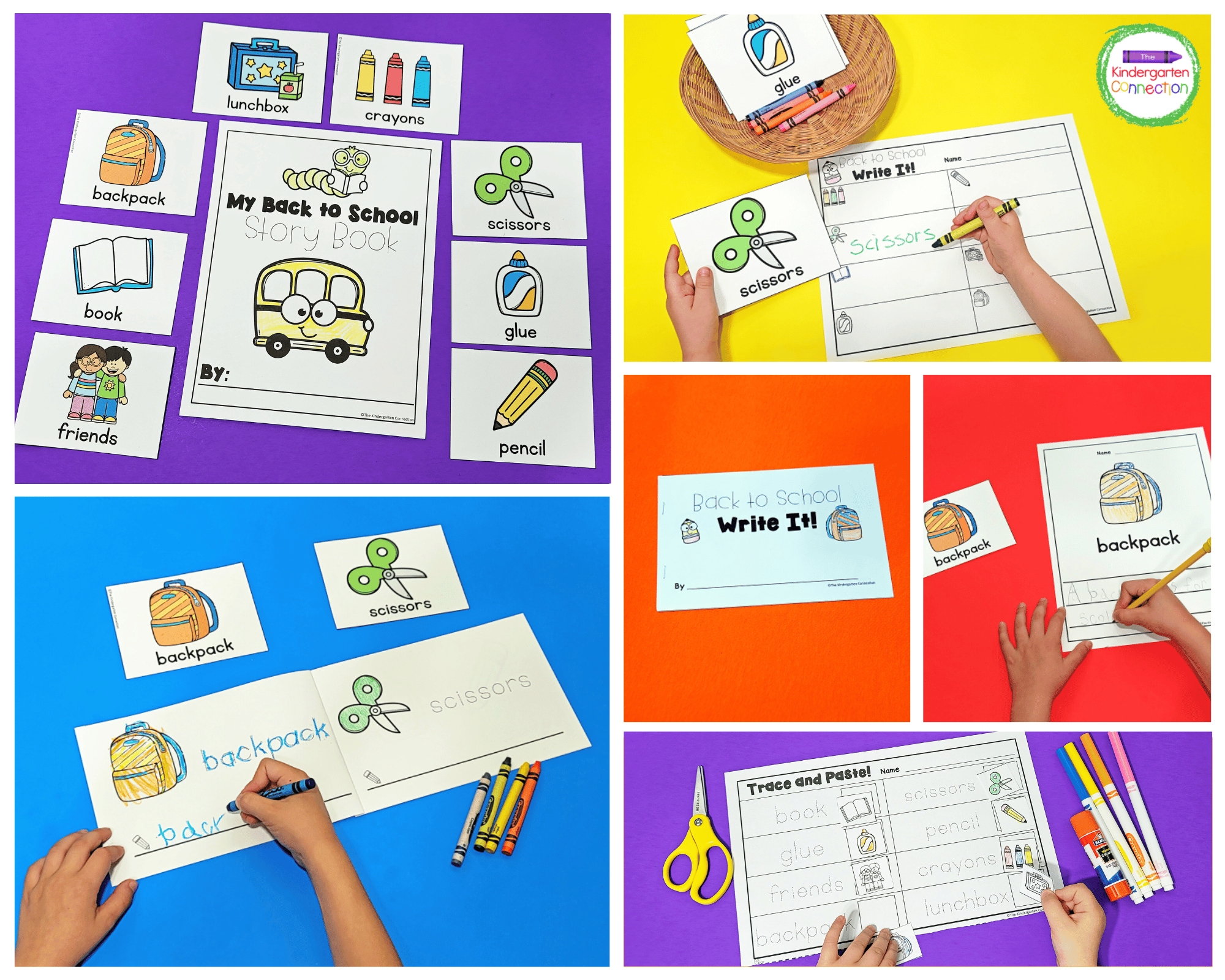 These Back to School writing activities are hands-on, fun, and engaging!