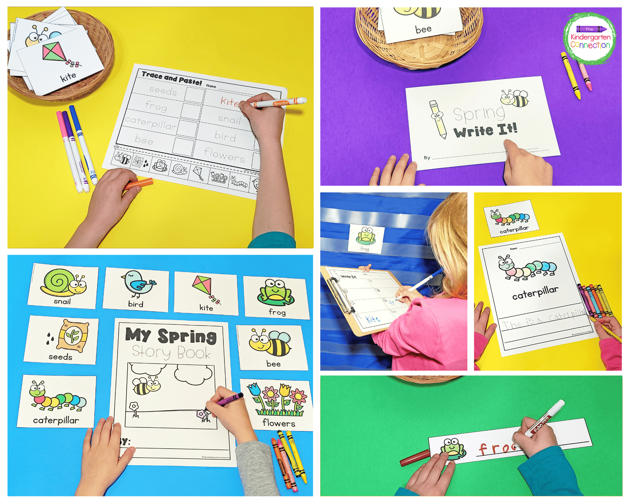 These spring writing activities are hands-on, fun, and engaging!