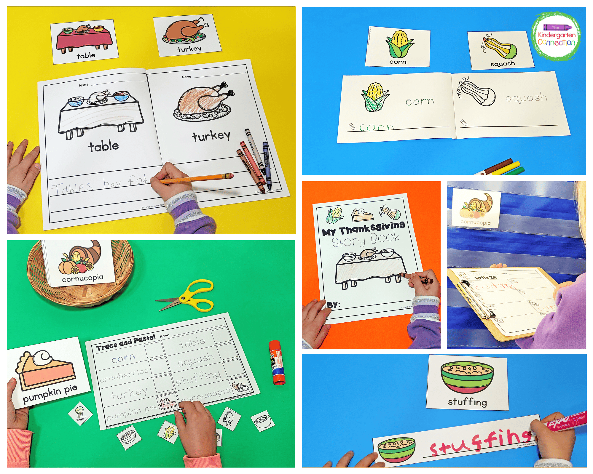 These Thanksgiving writing activities are hands-on, fun, and engaging!