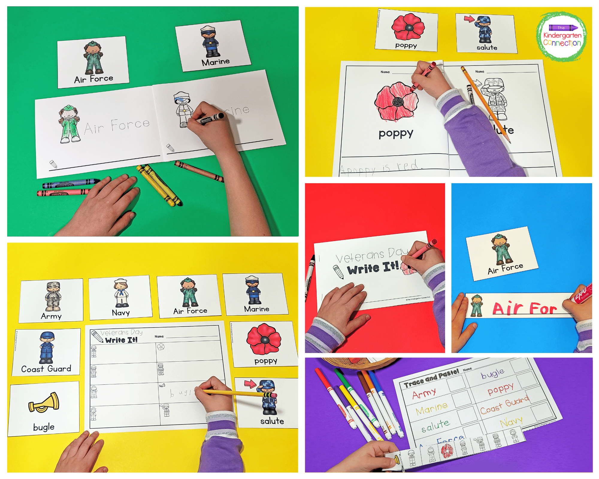 These Veterans Day writing activities are hands-on, fun, and engaging!