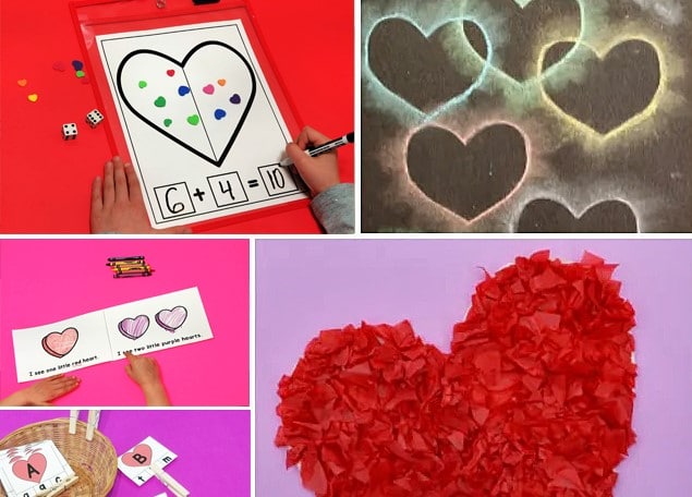 50+ Valentine’s Day Crafts and Activities