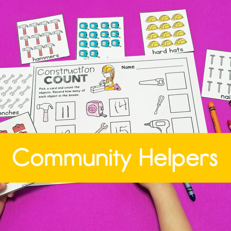 Collections – Community Helpers Activities and Resources