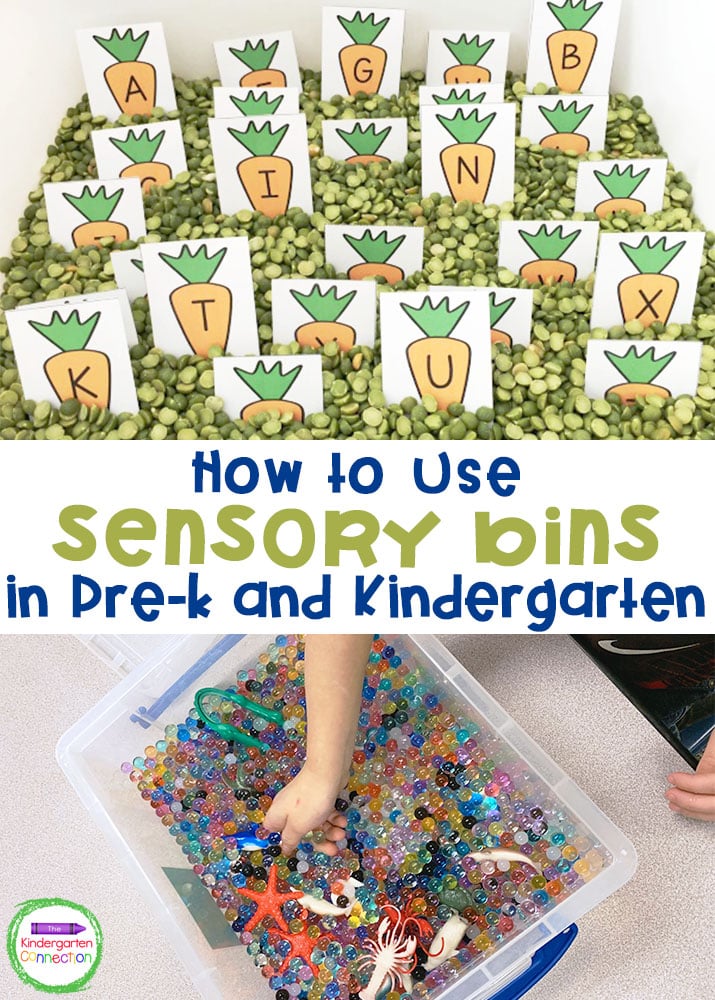 How to Use Sensory Bins in Pre-K & Kindergarten