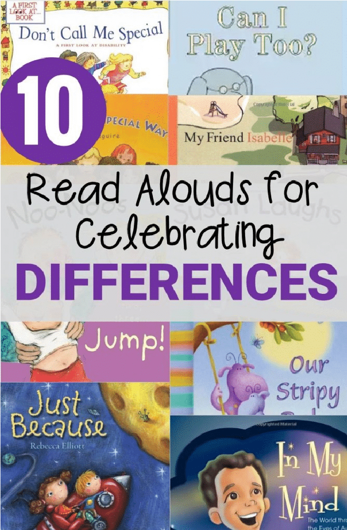 10 Read Alouds for Celebrating Differences