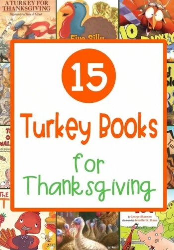 15 Turkey Books for Thanksgiving
