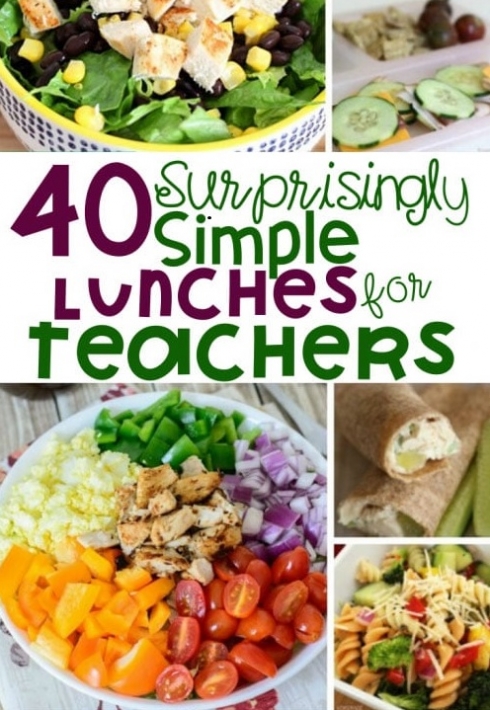 Simple Lunches for Teachers