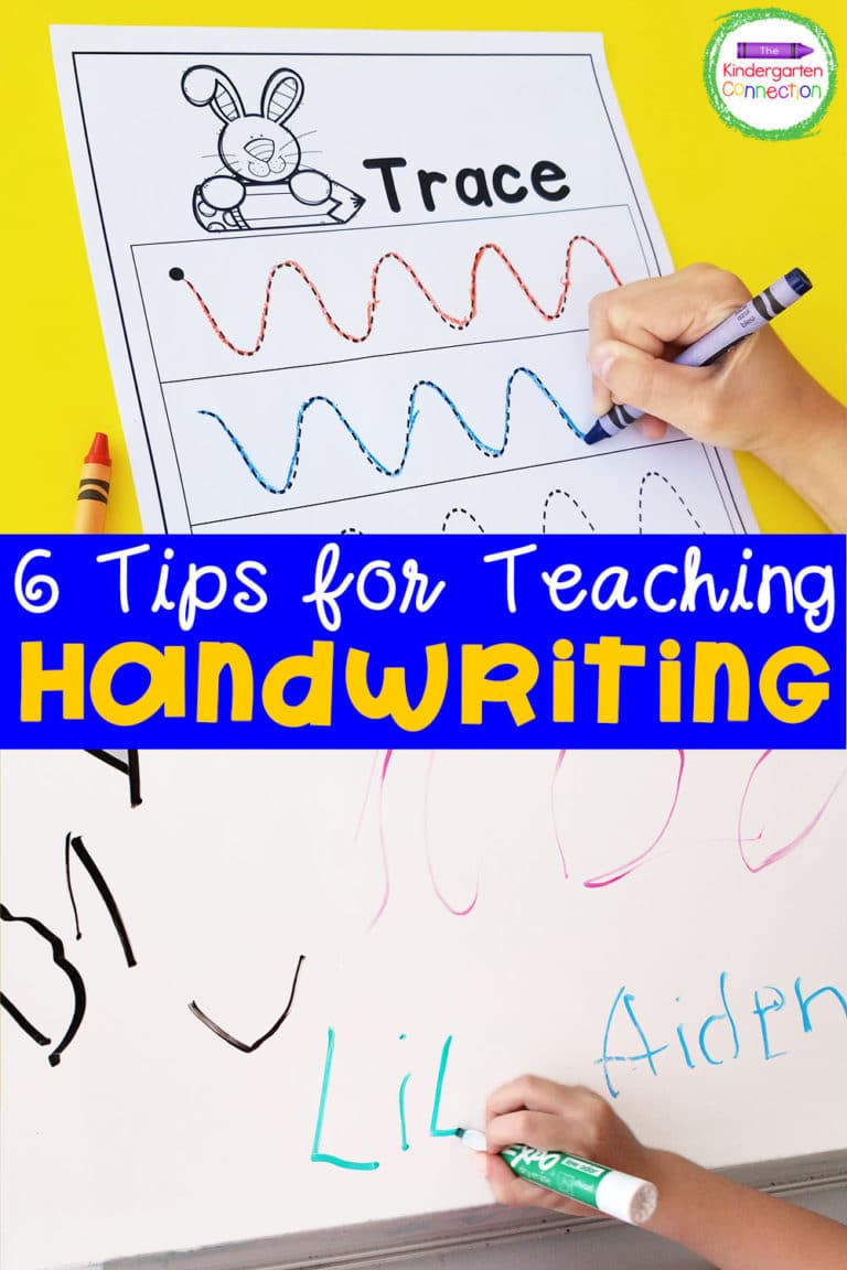 6 Tips for Teaching Handwriting