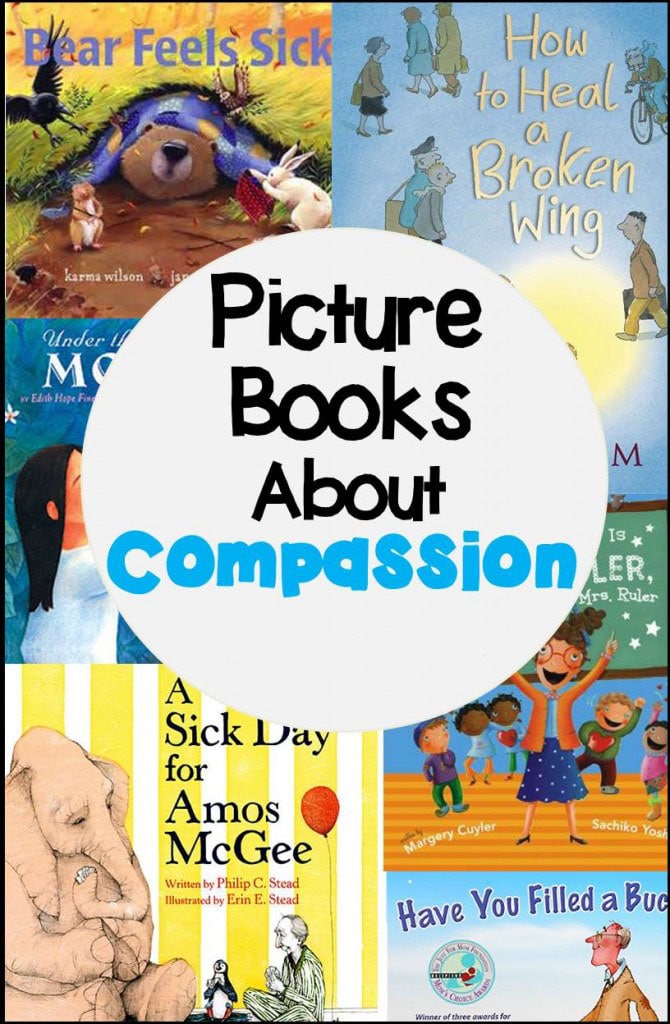 Check out our favorite list of picture books about compassion that children can relate to and learn from! They make great read alouds!
