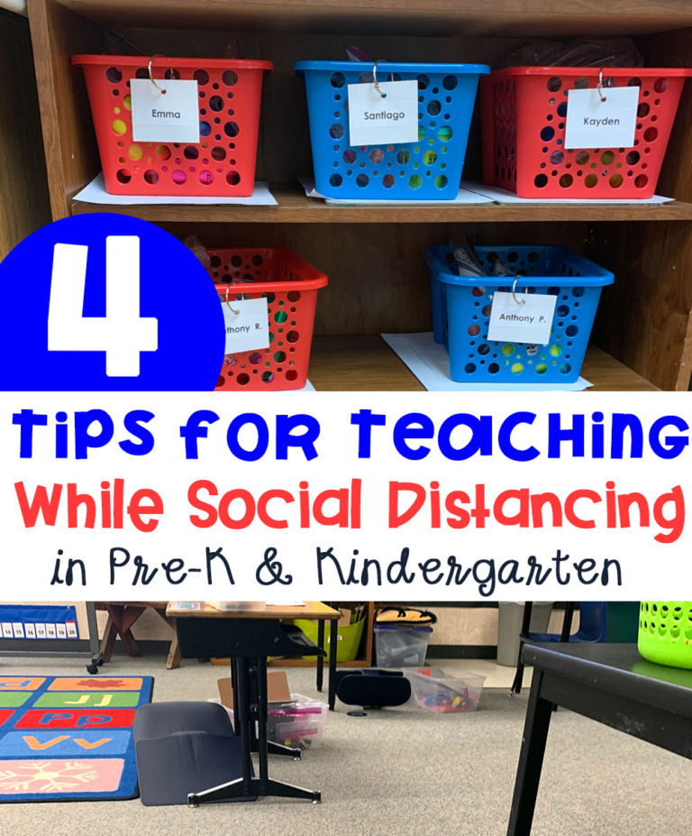 Tips for Teaching with Social Distancing in Pre-K and Kindergarten