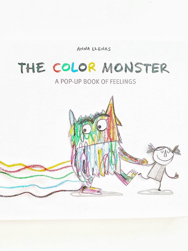 The Color Monster gives each emotion a color and even gives examples of what they can look like.