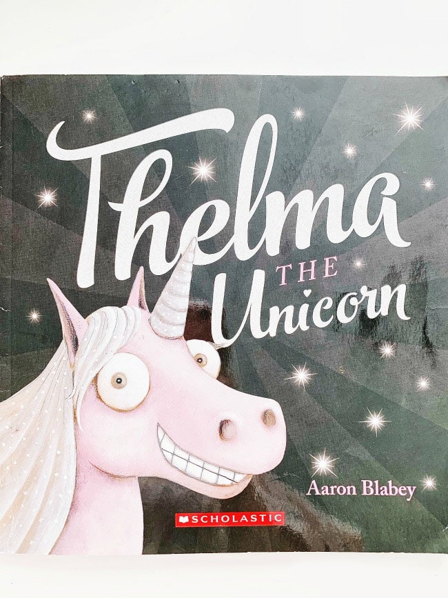 In Thelma the Unicorn, the horse who becomes a unicorn quickly learns that staying true to who you are is always the best option.
