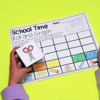 School Time Roll and Graph