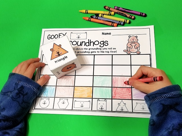 Roll and Graph Groundhog Day Activity