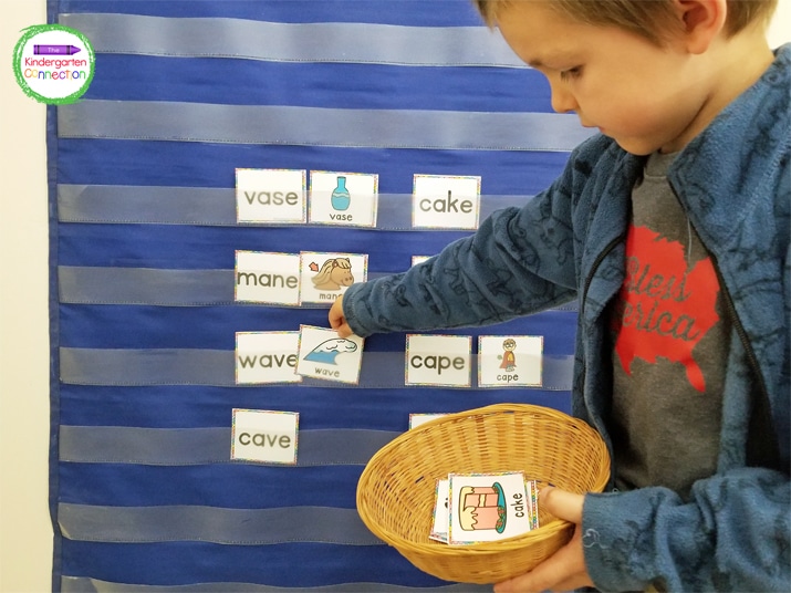 This CVCe pocket chart activity is versatile with several ways to play.