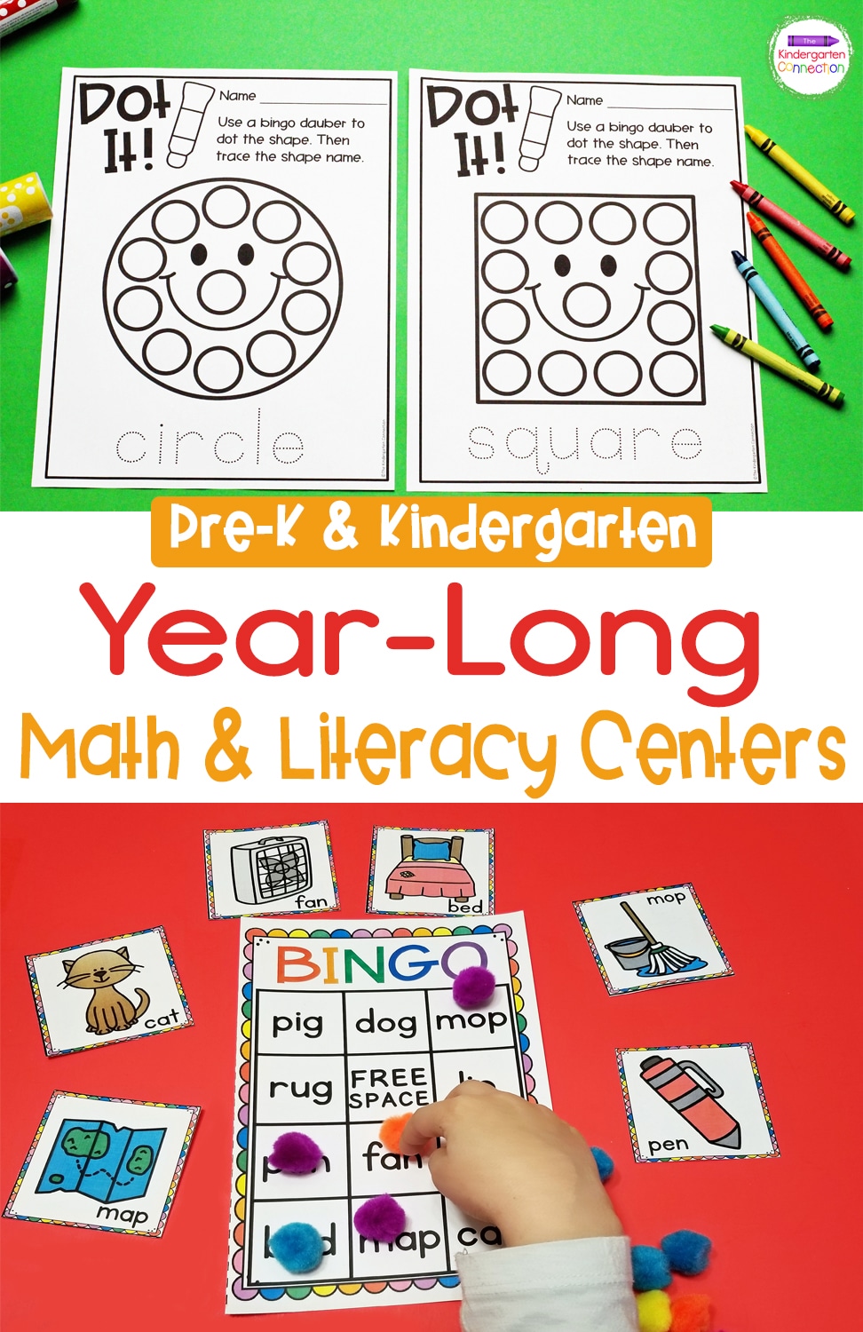 Math and Literacy Pre-K and Kindergarten Centers