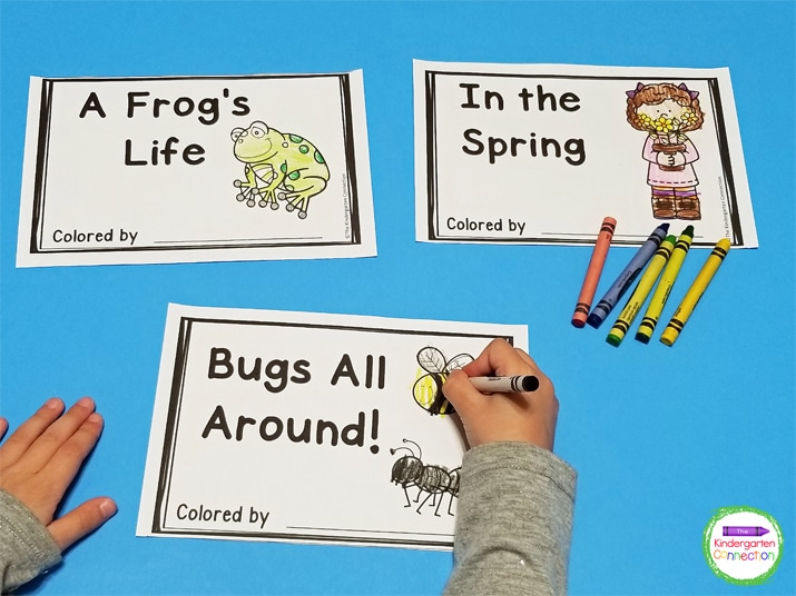 This set of spring emergent readers includes 3 easy-to-read spring-themed books.