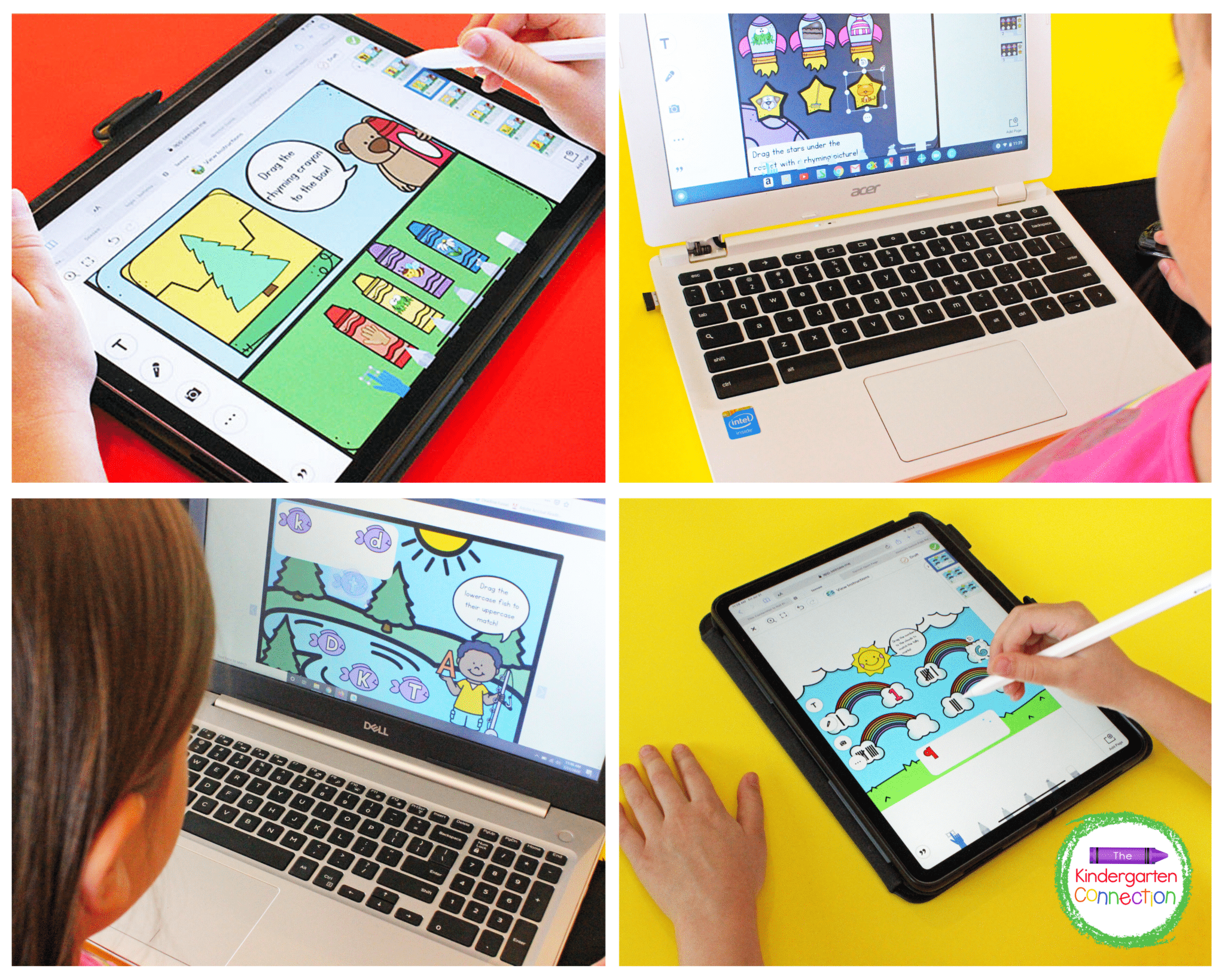 The best part of a digital learning game is that there is no prep! Just grab a device, and you’re set.
