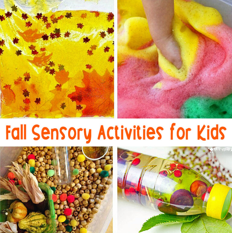 Fall Sensory Activities for Kids