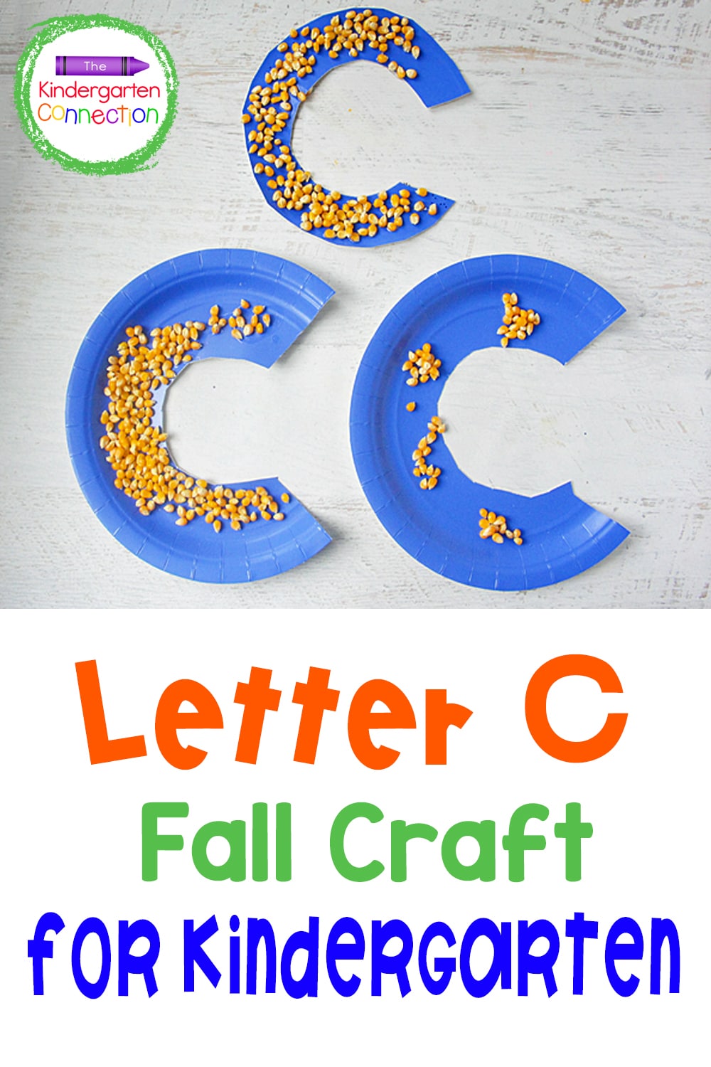 This "C is for Corn" letter c craft is perfect for Kindergarteners and Preschoolers who are just learning their letters and sounds!
