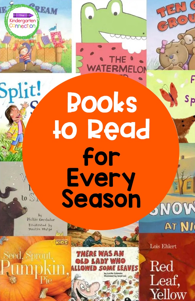 These seasonal books can be enjoyed in any classroom or home, and don't reflect specific holidays so they are fun for everyone!