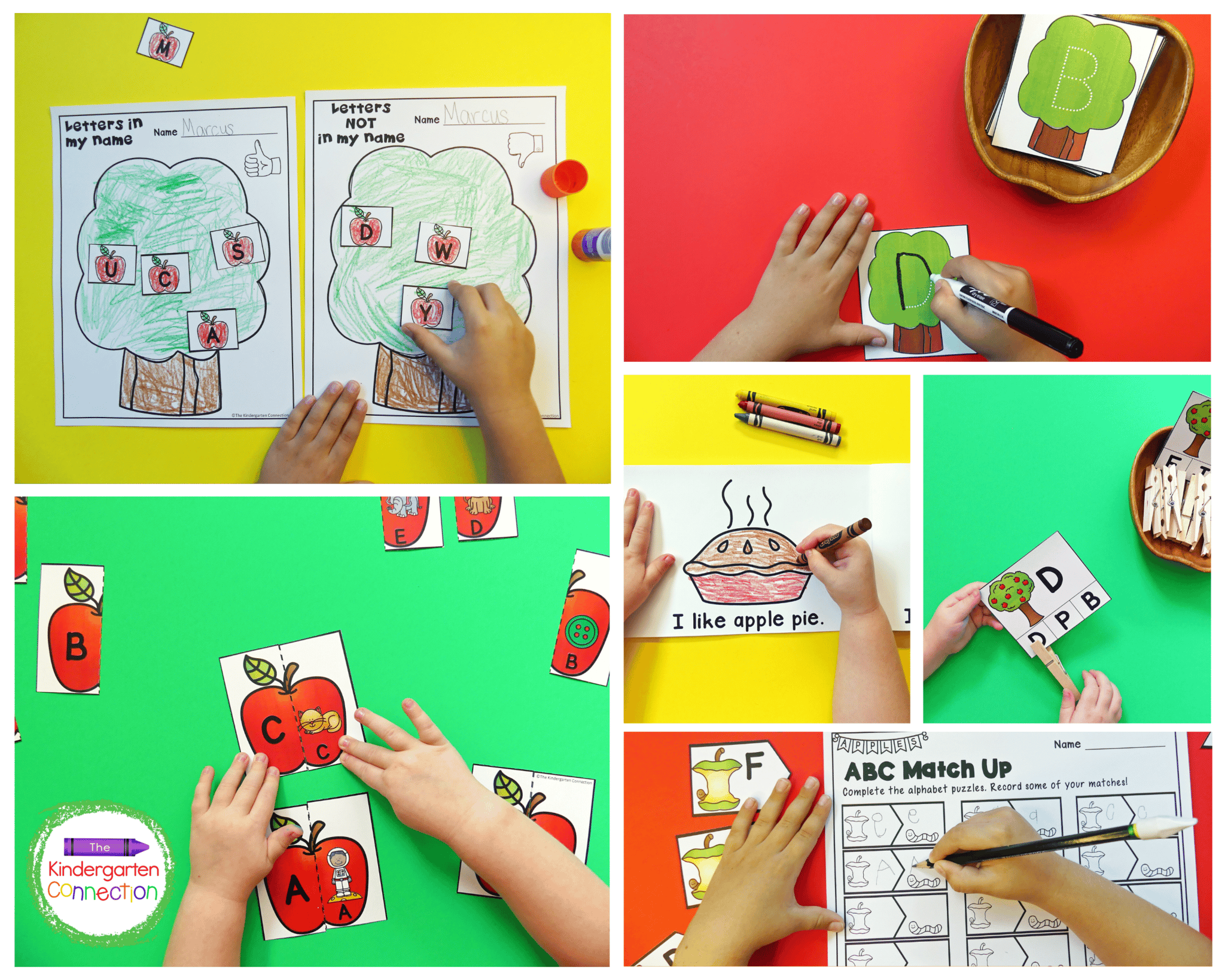 The literacy activities and centers in this pack are hands-on and cover multiple skills!