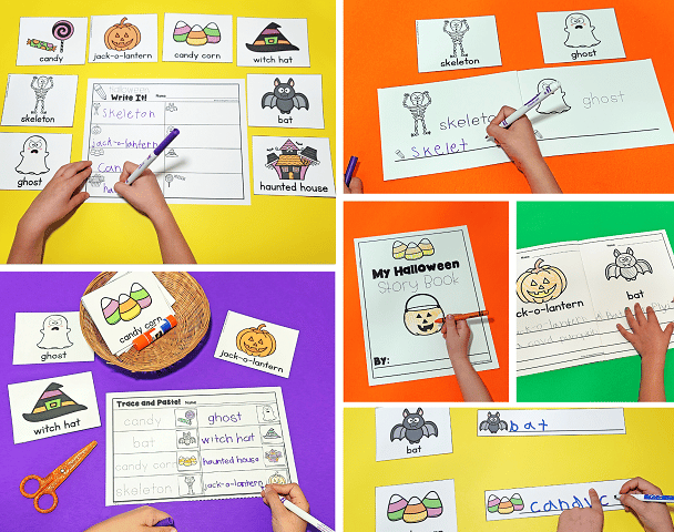 Halloween Writing Activities for Pre-K & Kindergarten