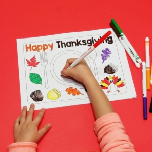 Printable Thanksgiving Placemats