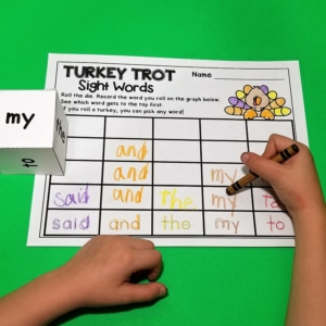 Turkey Sight Word Game