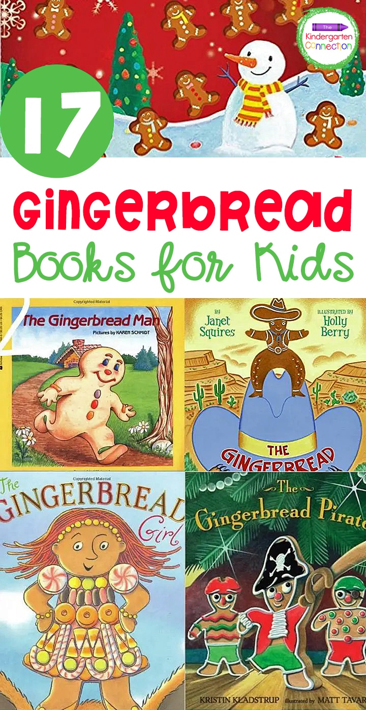 These 17 gingerbread books for kids are sure to be a hit this Christmas. They are great winter read alouds to get you in the holiday spirit!