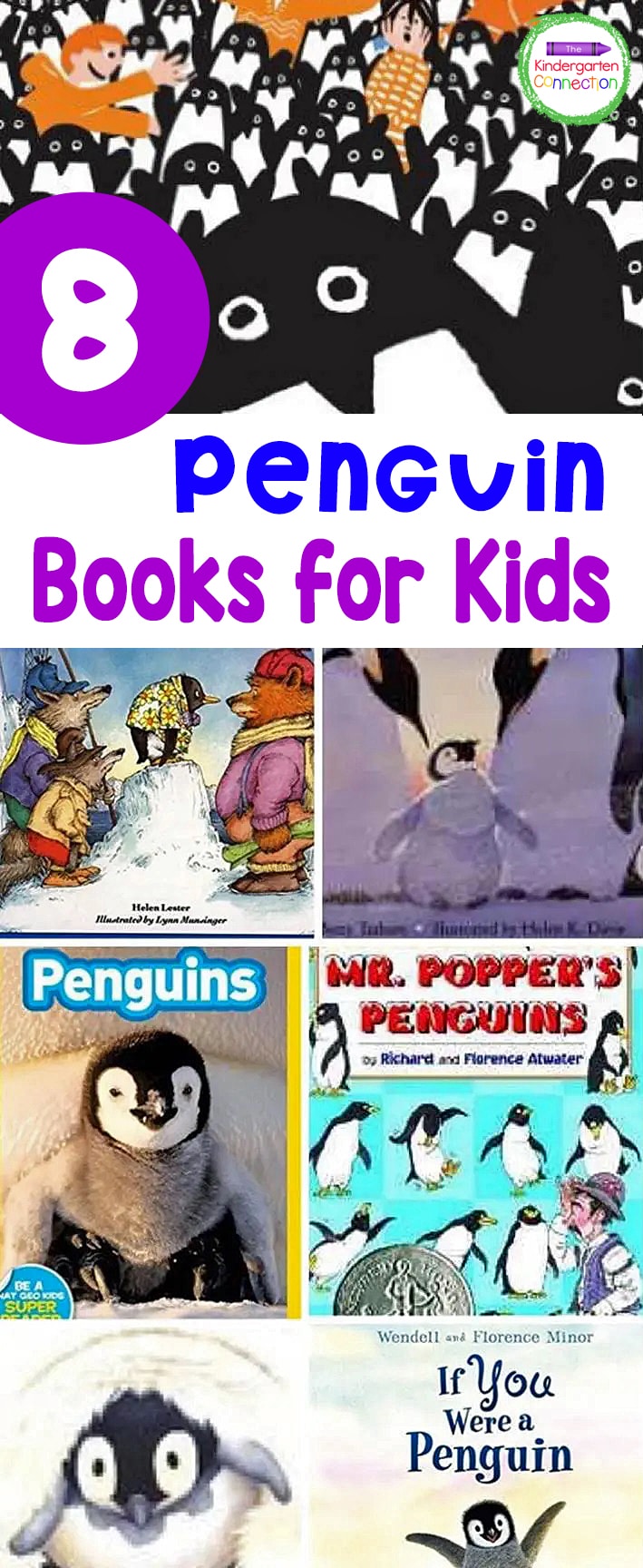 These awesome penguin books for kids are so fun for winter read alouds or as supplements to penguin activities in the classroom! 