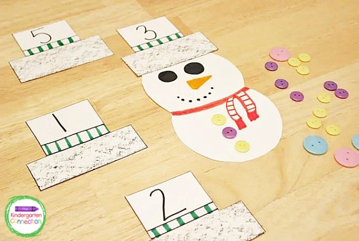 Decorate and label the hats with numbers 1-10.