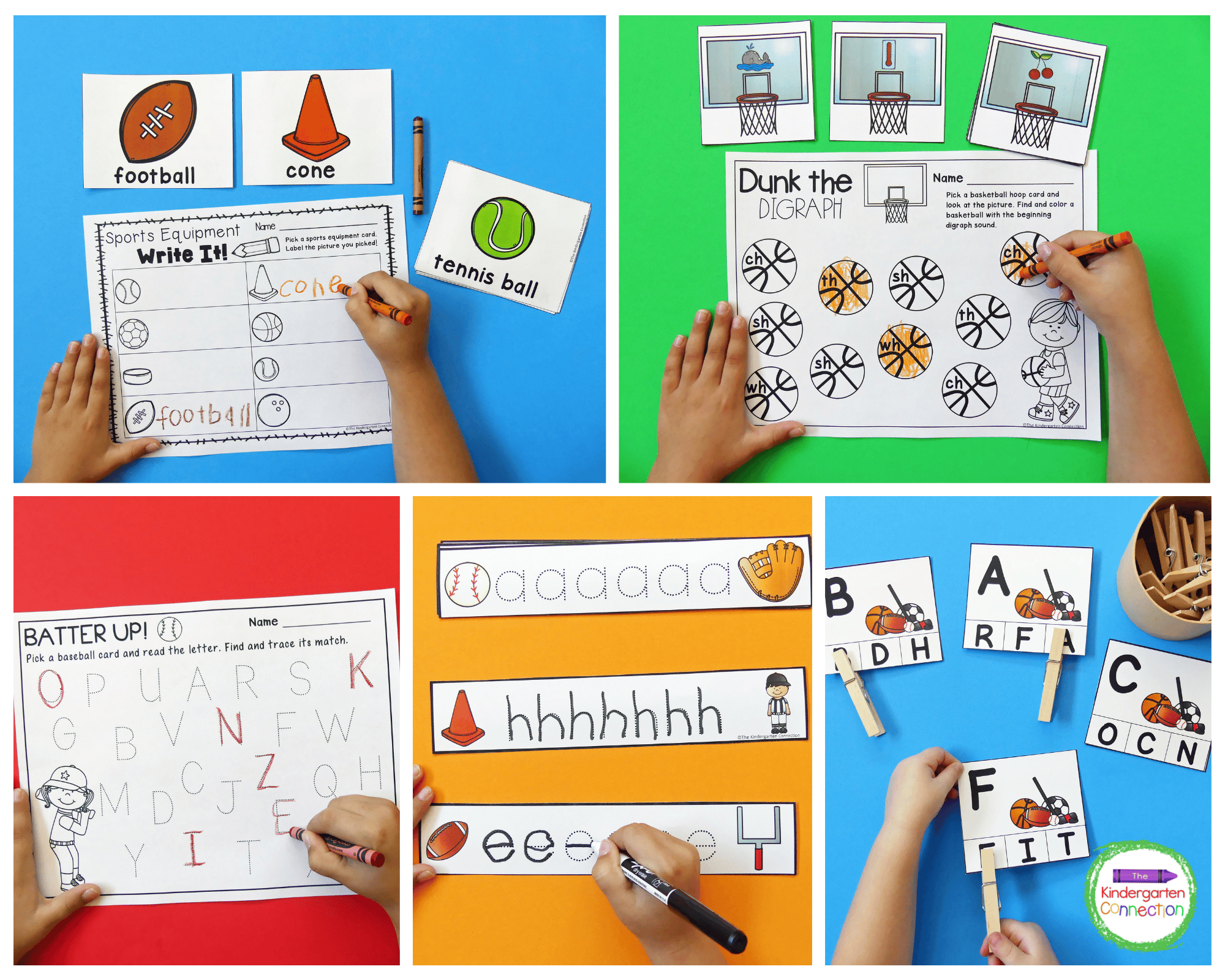 Inside this fun activity pack you will engaging and interactive literacy centers to strengthen skills.