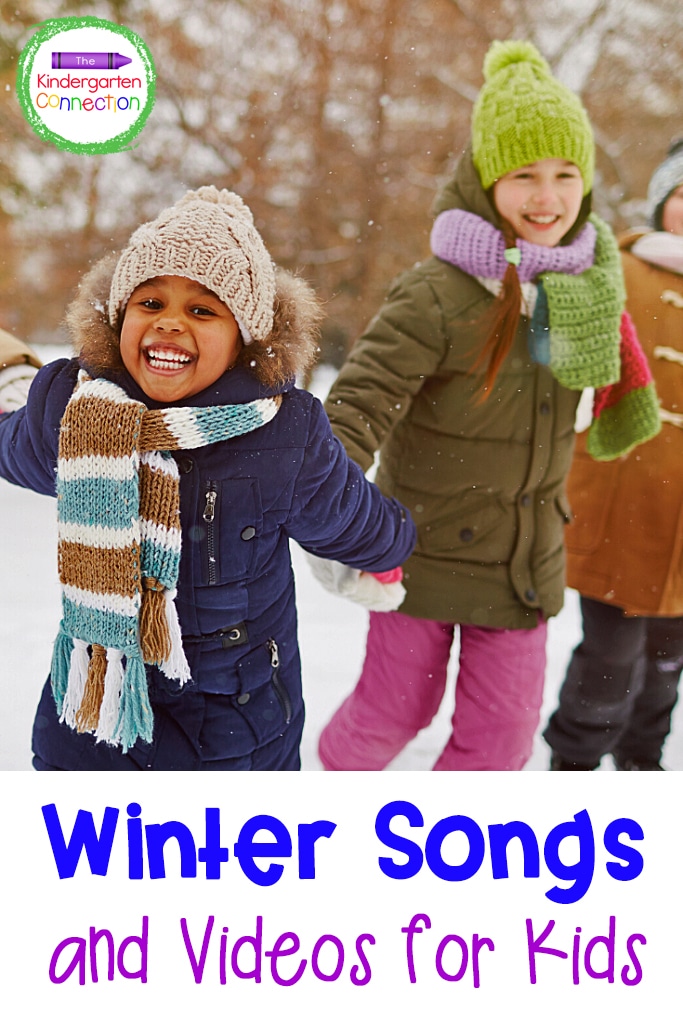 These winter songs and videos for kids are my favorite to use for a brain break, as transition music, or just for fun!