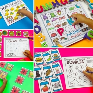 Beginning Sound Centers and Activities