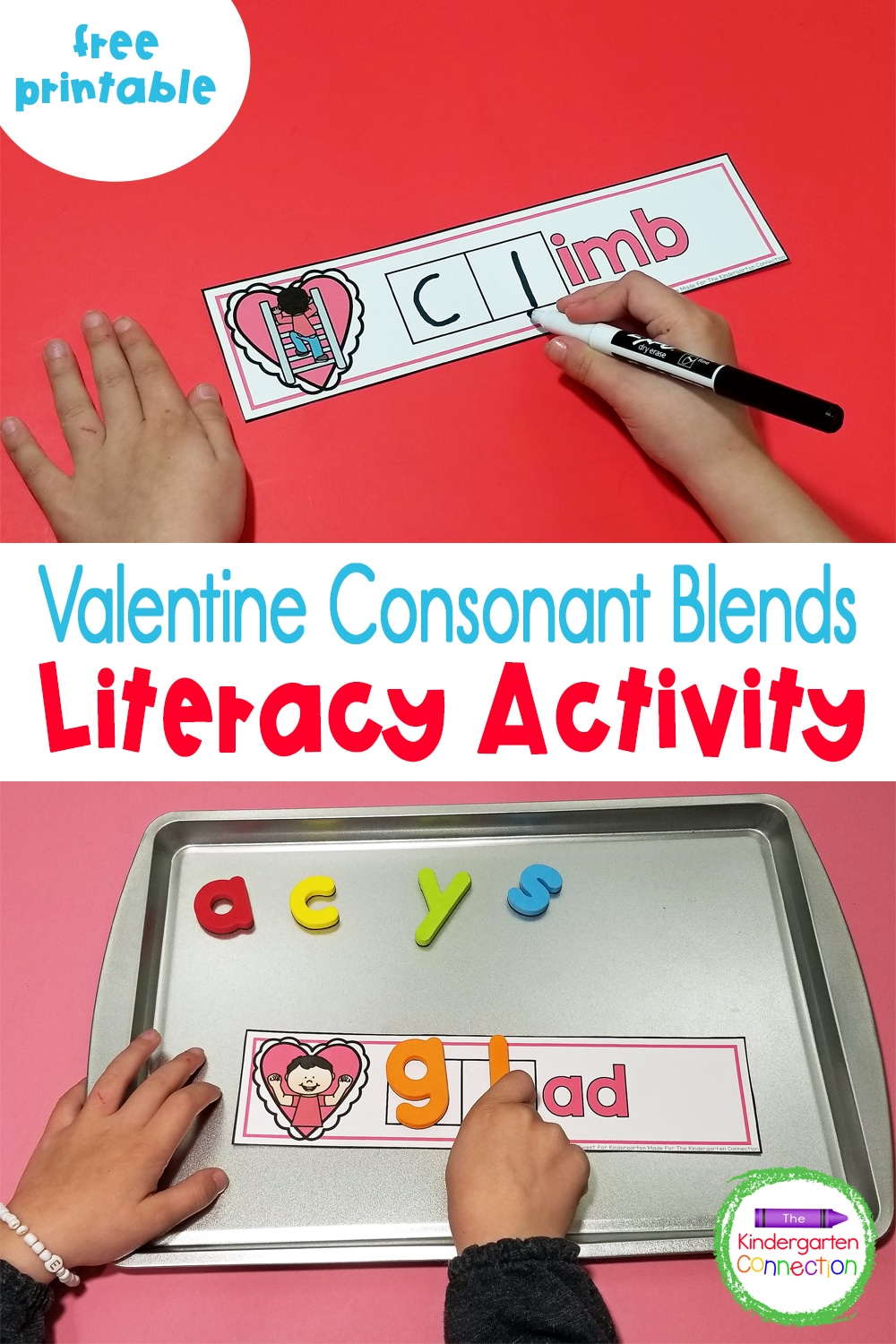 Grab this fun and free Valentine's Day Consonant Blends Activity to help your students identify consonant blends with the letter "l."