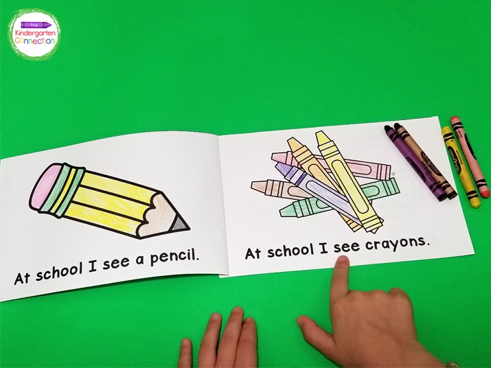 Your kids will have a blast building a strong foundation for fluency with this Back to School emergent reader!