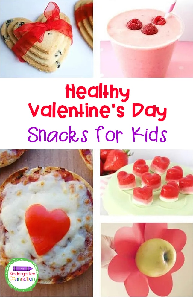 Looking for snacks that are tasty AND healthy too? These Valentine's Day snacks for kids are sure to be a hit and are perfect for February!