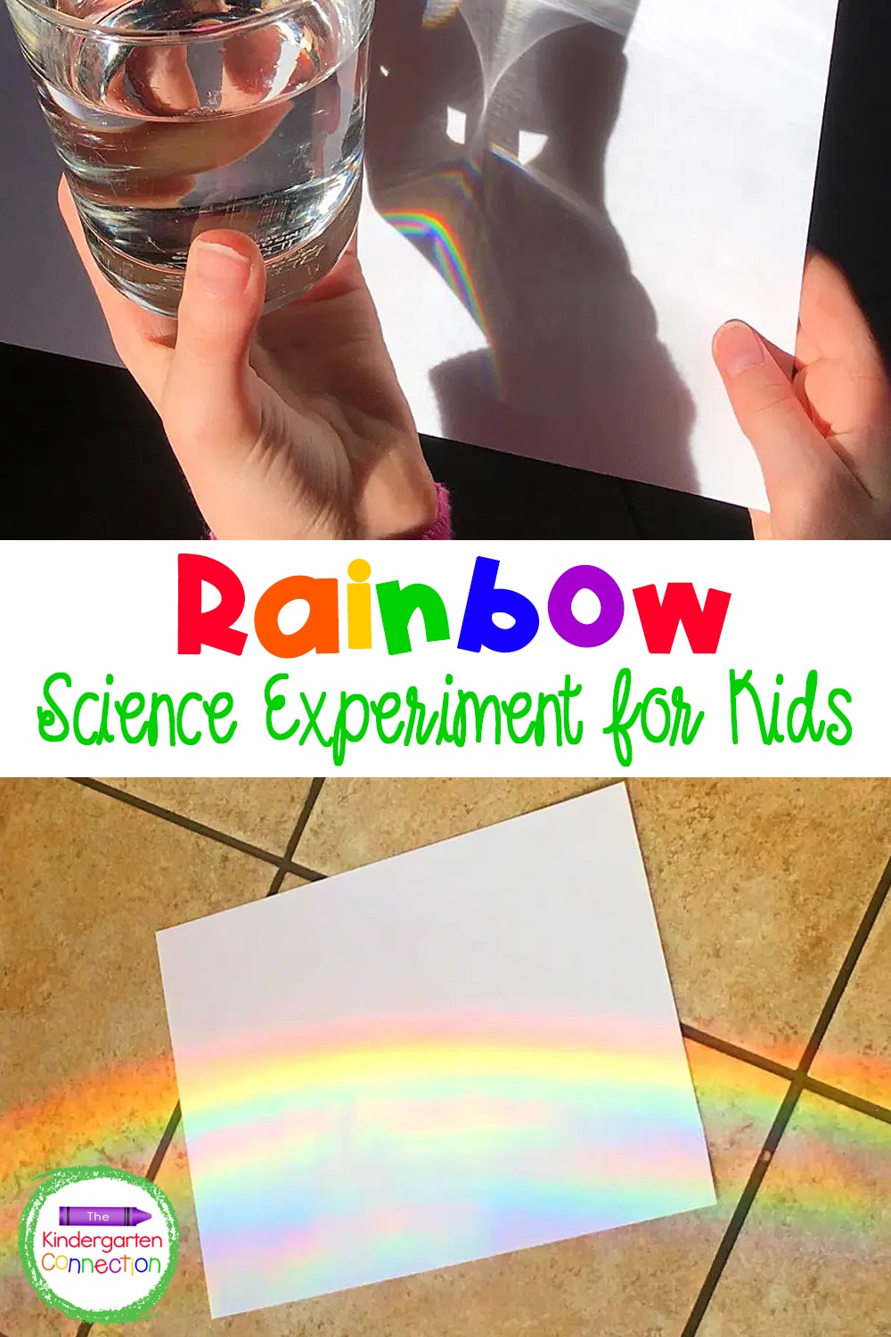 Follow along as we show you how simple it is to make this Rainbow Science Experiment for Kids using supplies you already have on hand!