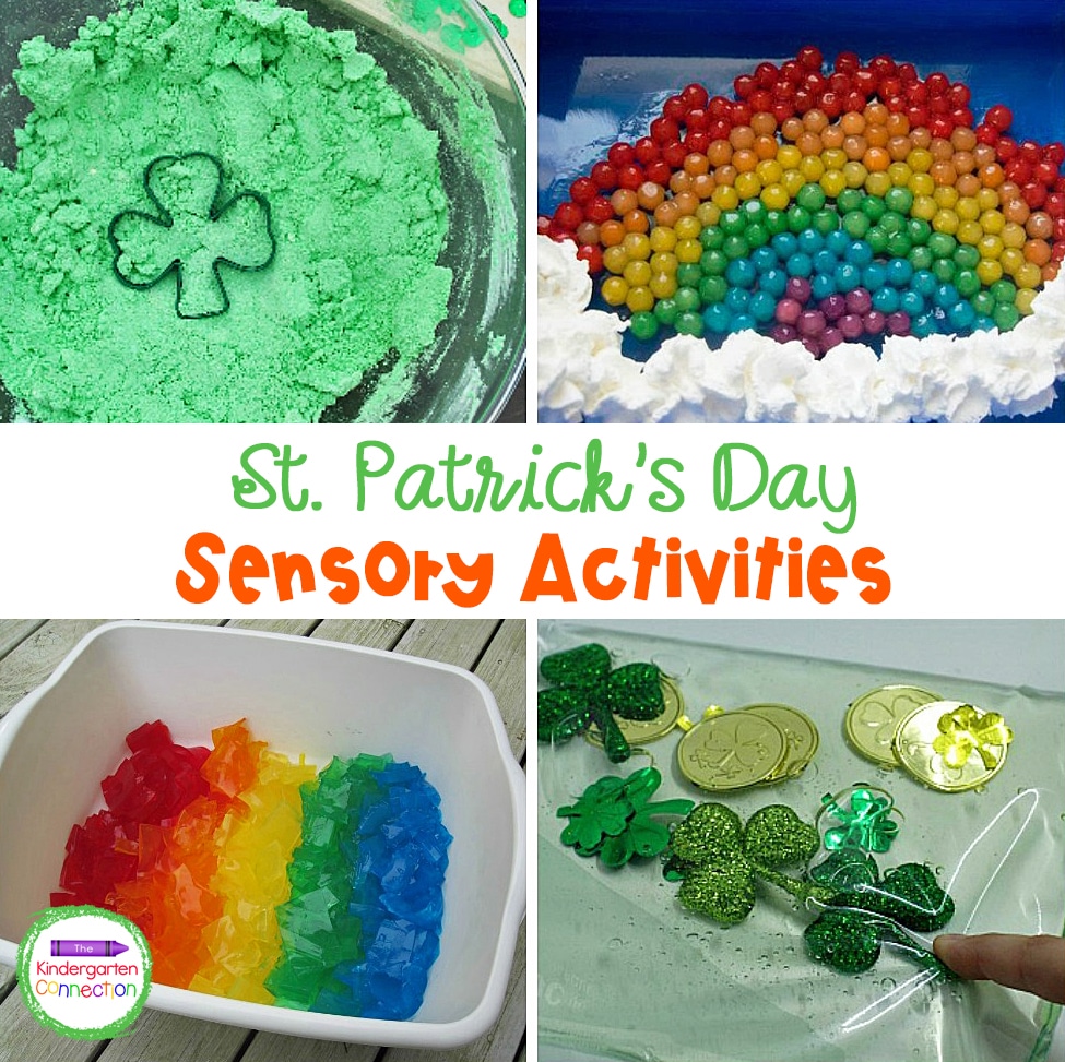 These sensory activities will provide tons of fun for all of March!