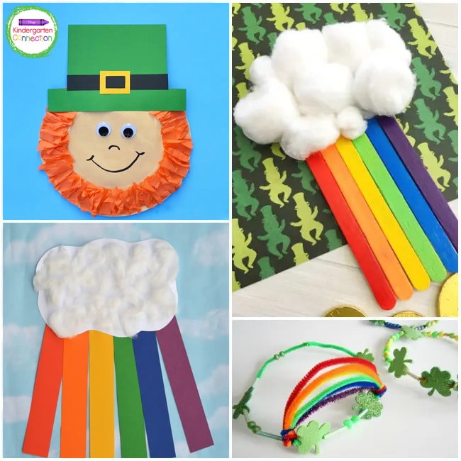 Your kids will love these St. Patrick's Day crafts and art projects!