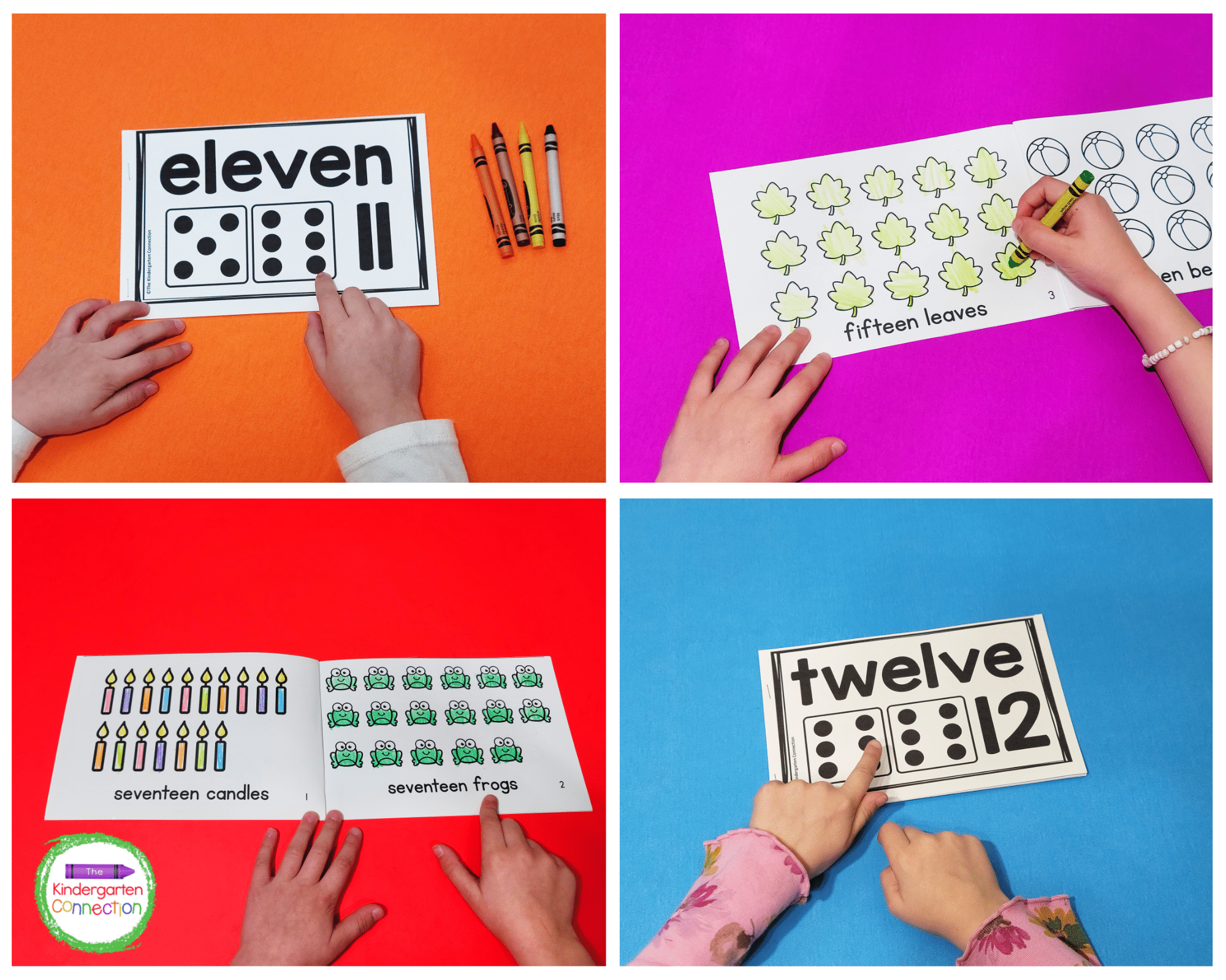 These emergent readers will help your students master their teen numbers.