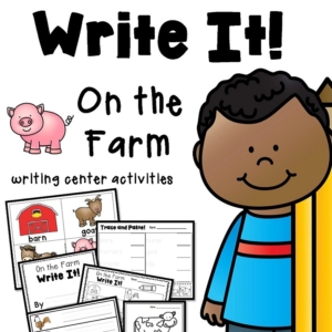 On the Farm Writing Center Activities