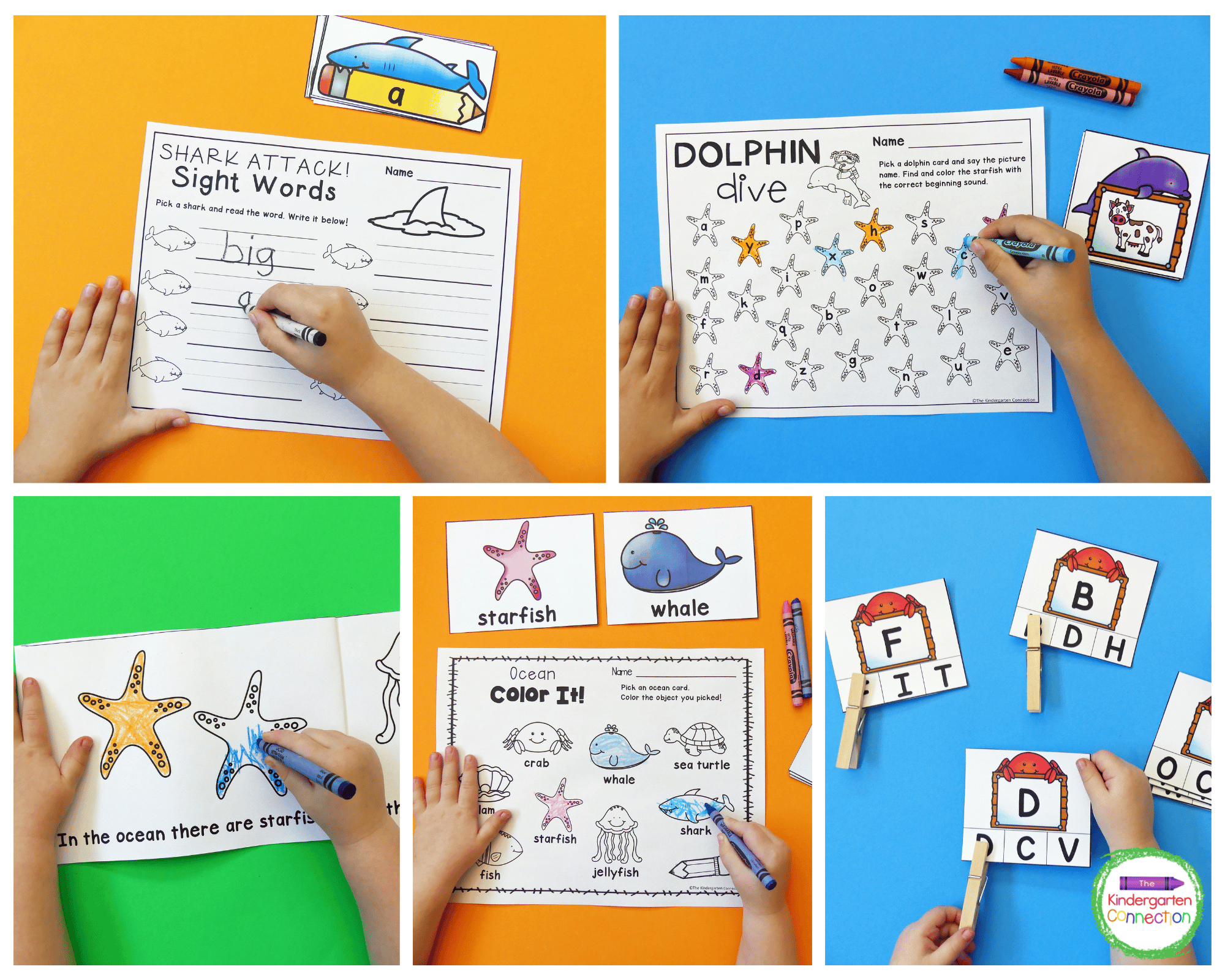 With these hands-on, low-prep centers, your kiddos will love working on literacy skills!