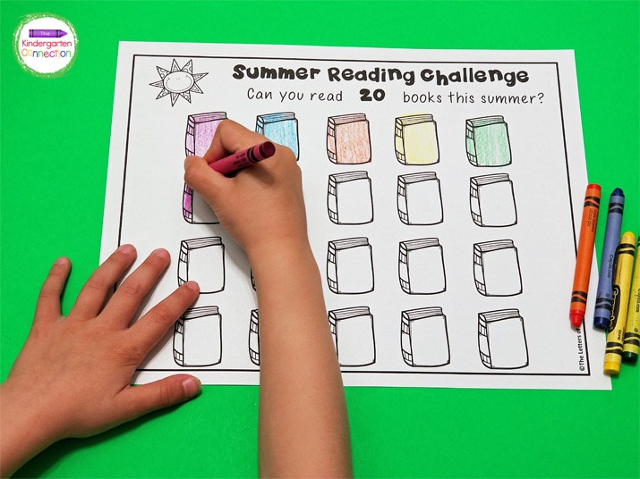 Check out our Summer Reading Challenge printables to make your own reading program.