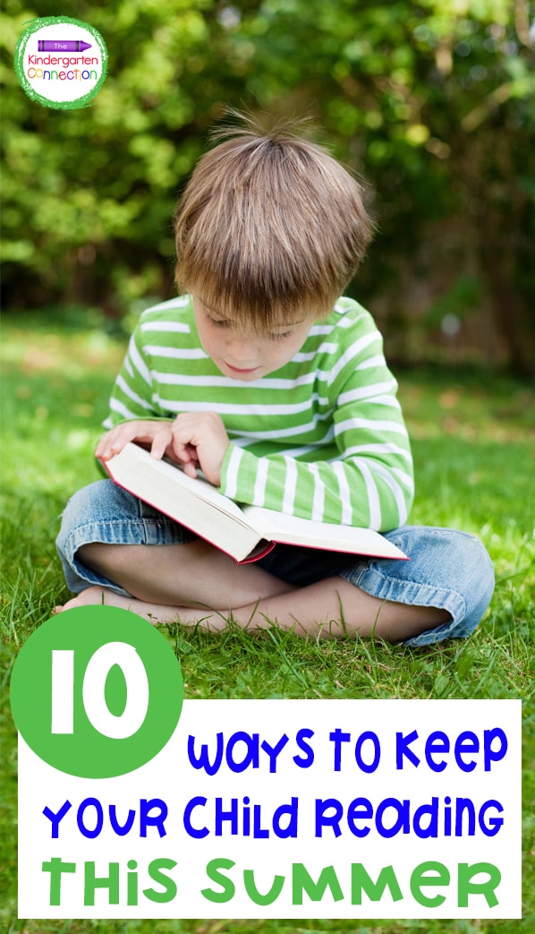 Bring some learning fun into your summer break with these 10 ways to keep your child engaged in summer reading!